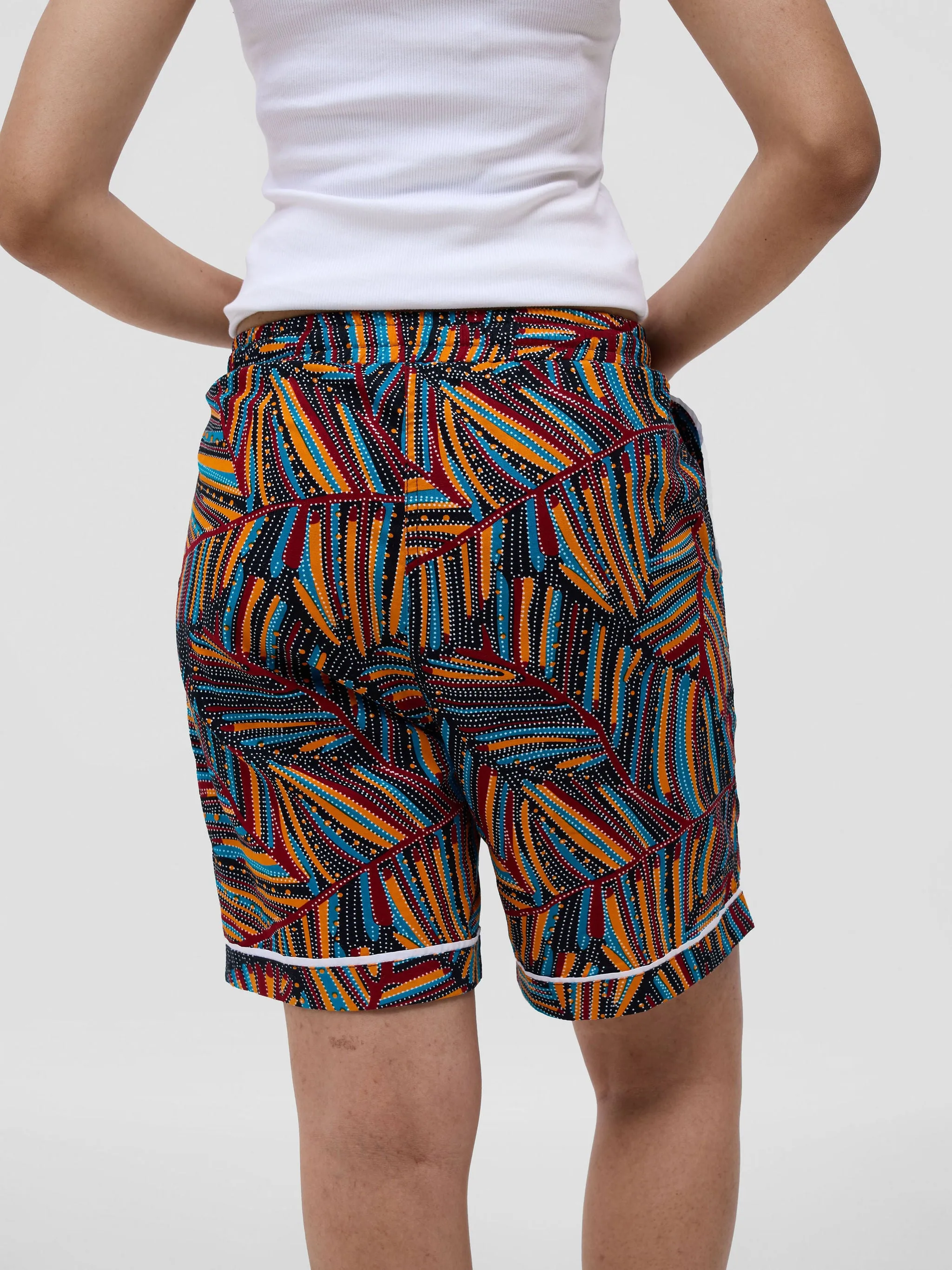 Kitenge Design Lounge Short for Women