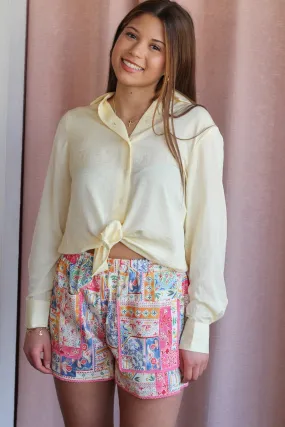 Lady Printed Shorts
