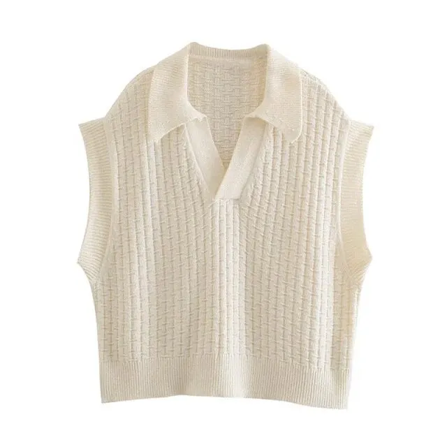 LOOSE KNIT VEST