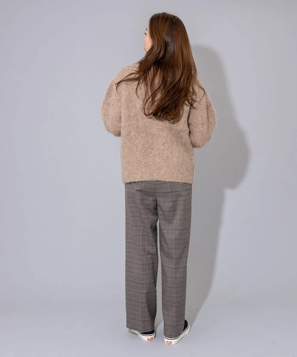 MOHAIR V-NECK CARDIGAN