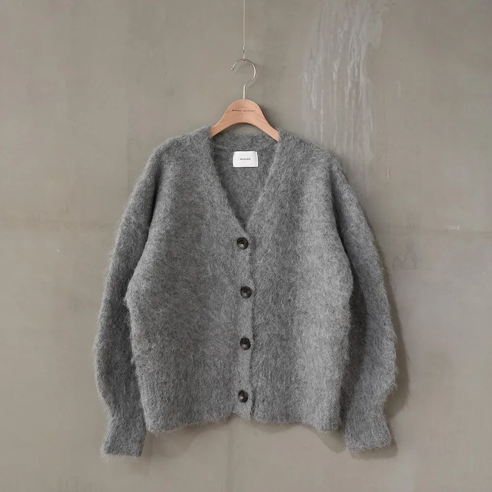 MOHAIR V-NECK CARDIGAN