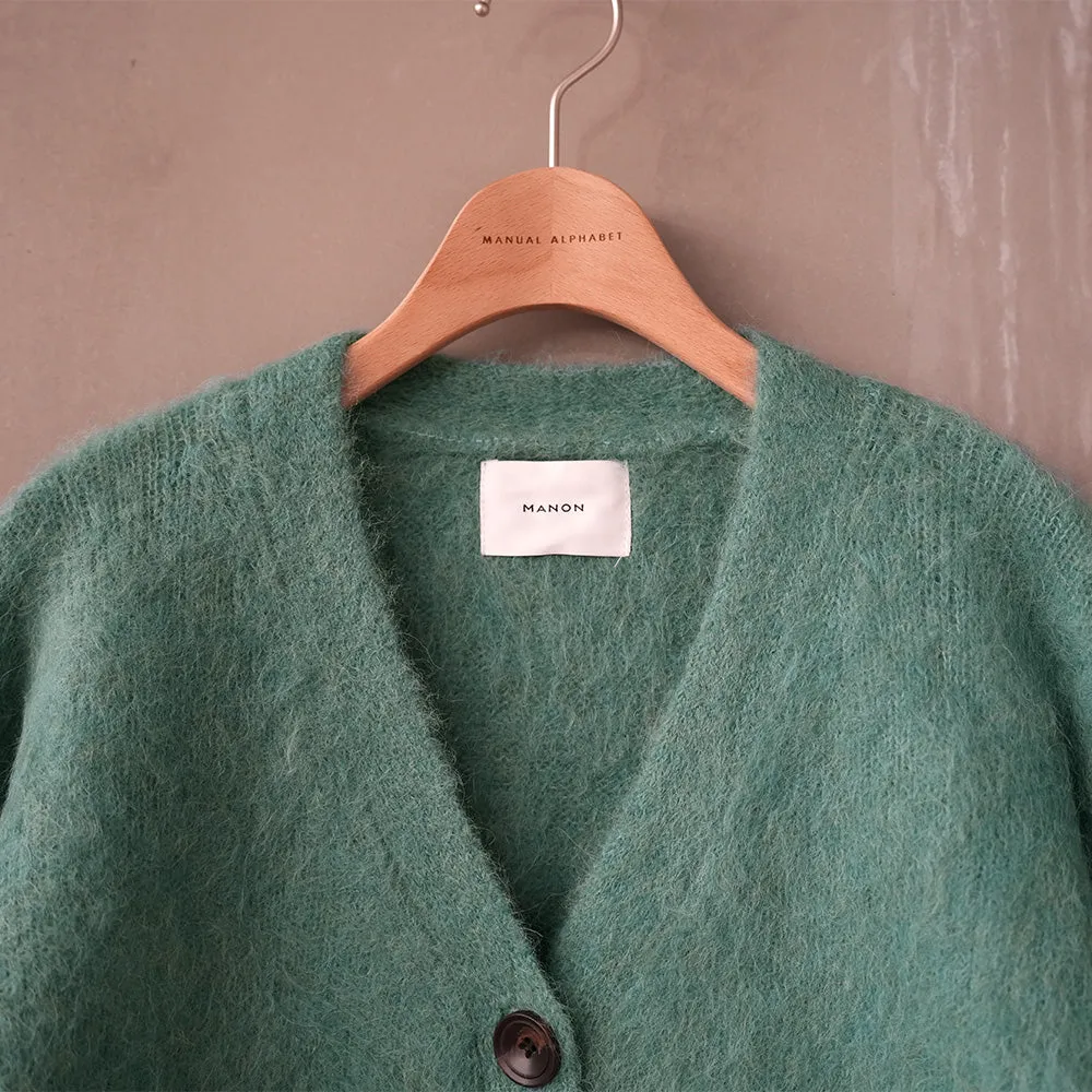 MOHAIR V-NECK CARDIGAN