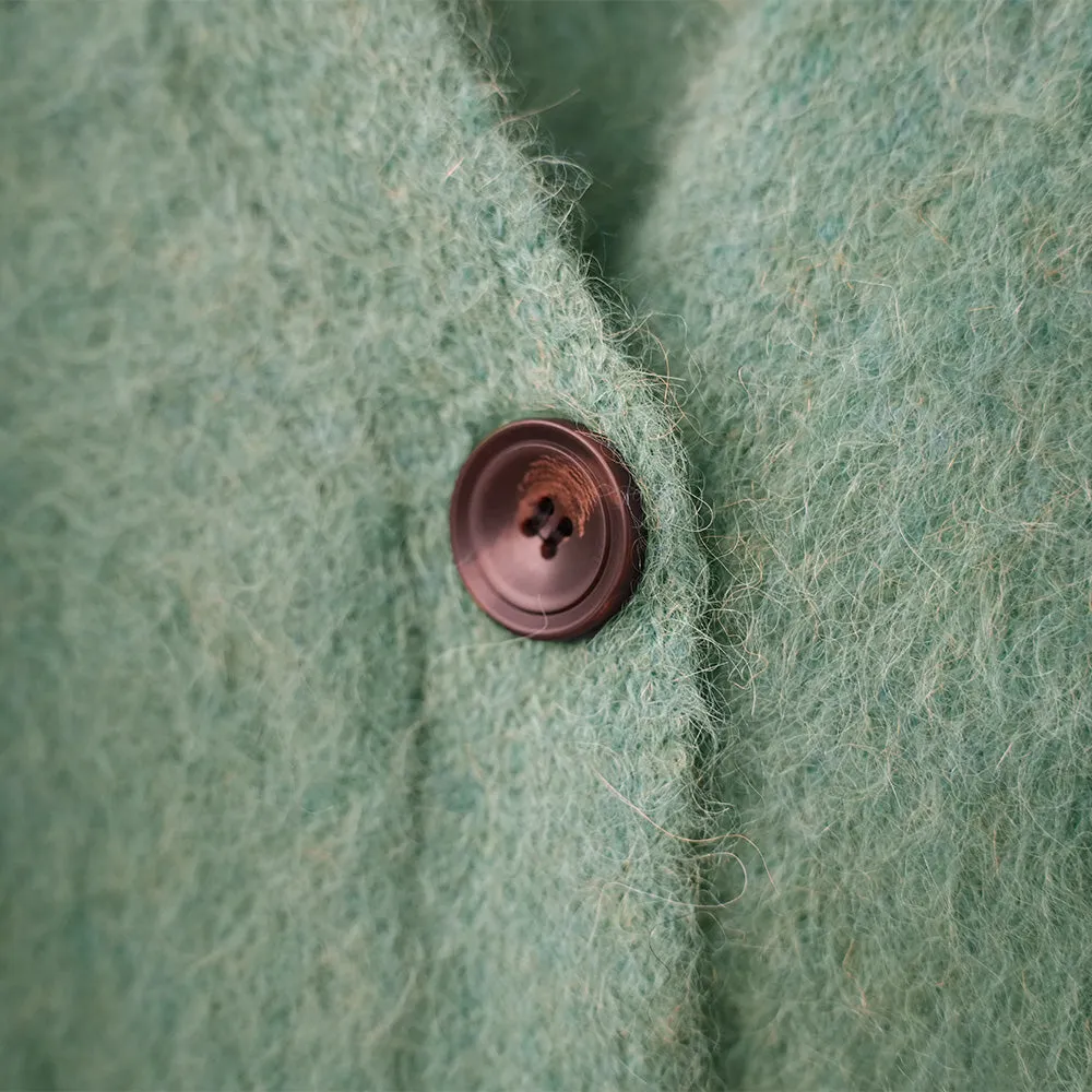 MOHAIR V-NECK CARDIGAN