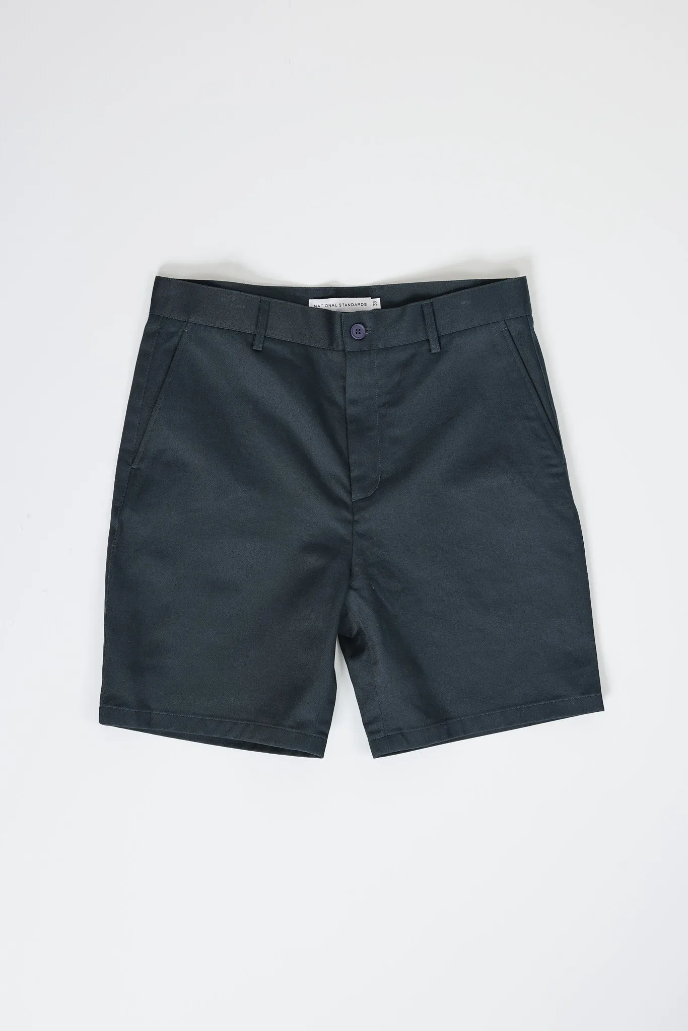 NS1205-1 Japanese Chino Shorts 20s Chino Cloth in Navy