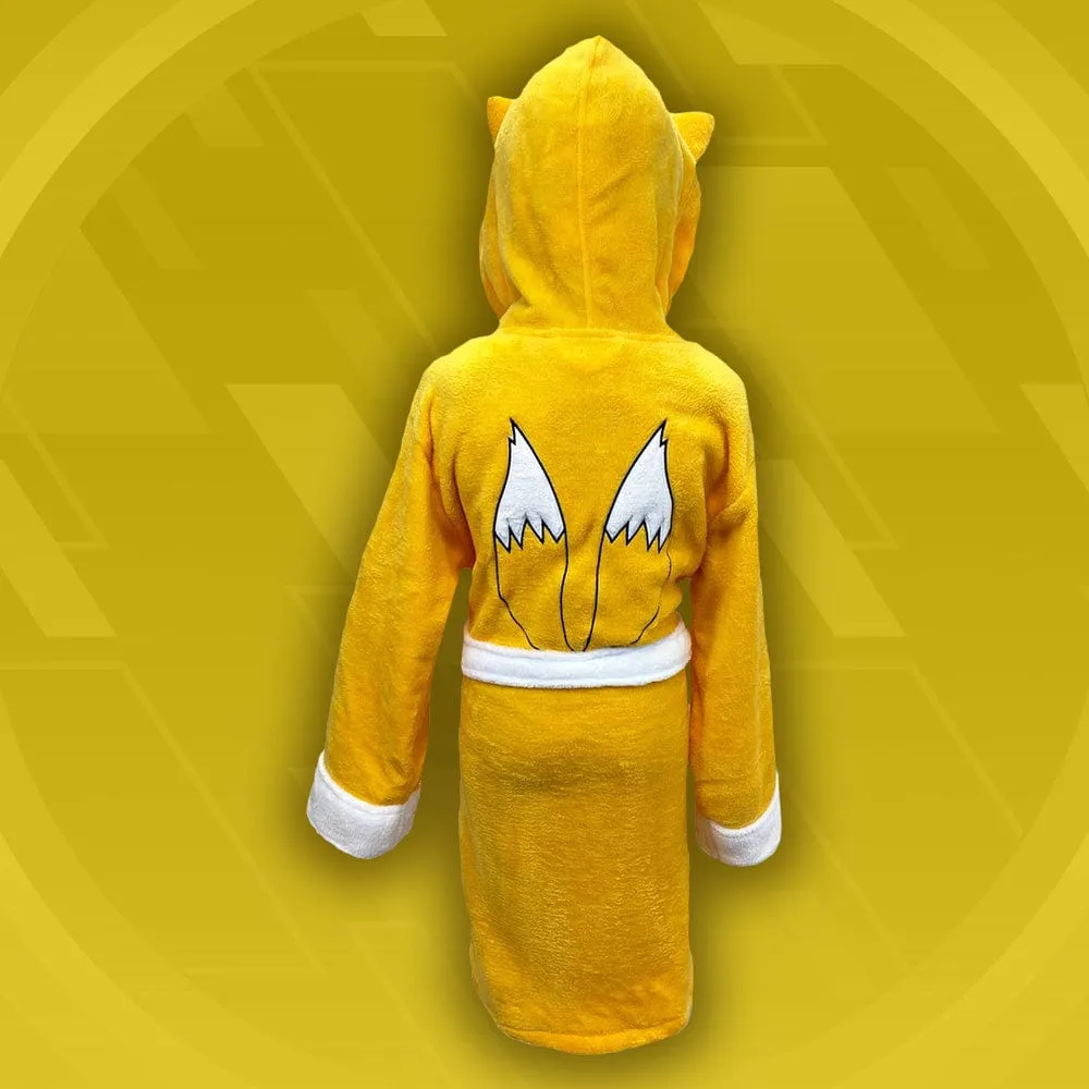 Childrens Tails Sonic the Hedgehog Hooded Cosplay Bathrobe/Dressing Gown