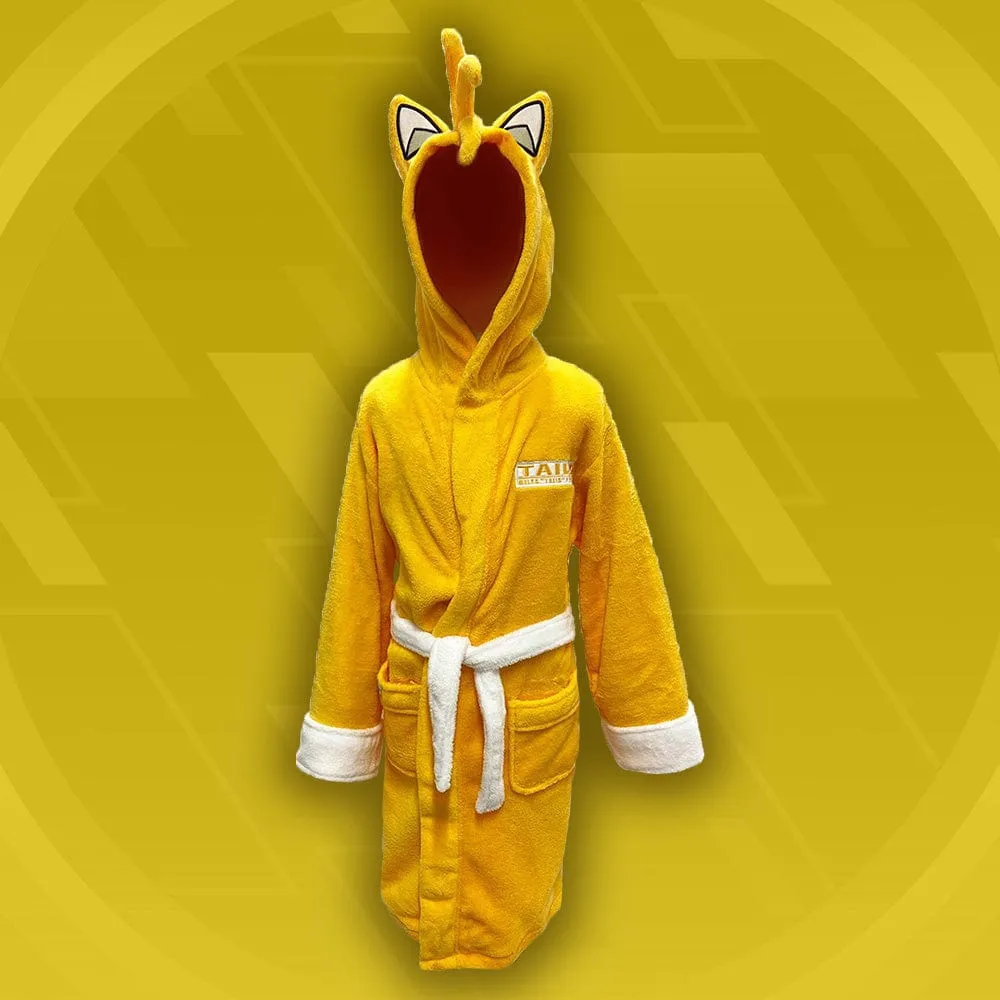 Childrens Tails Sonic the Hedgehog Hooded Cosplay Bathrobe/Dressing Gown