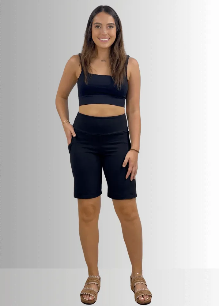 Perfect Fit Hybrid Cotton Shorts Black