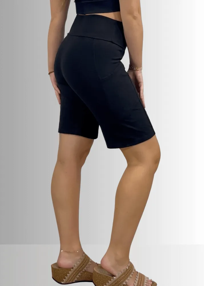 Perfect Fit Hybrid Cotton Shorts Black