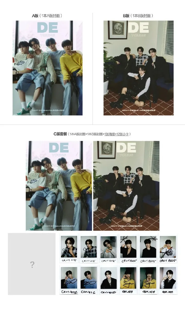(PRE-ORDER) DELING YOUNG - 2024.09 CRAVITY B Type (SERIM, ALLEN, JUNGMO, HYEONGJUN)