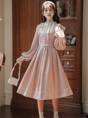 Princess Dress Pink Retro Lolita
