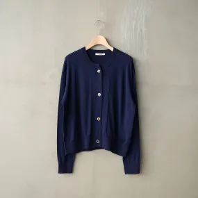 RANDOM SHELL BUTTON CARDIGAN