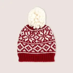 Red Snowflake Hat | Baby & Toddler