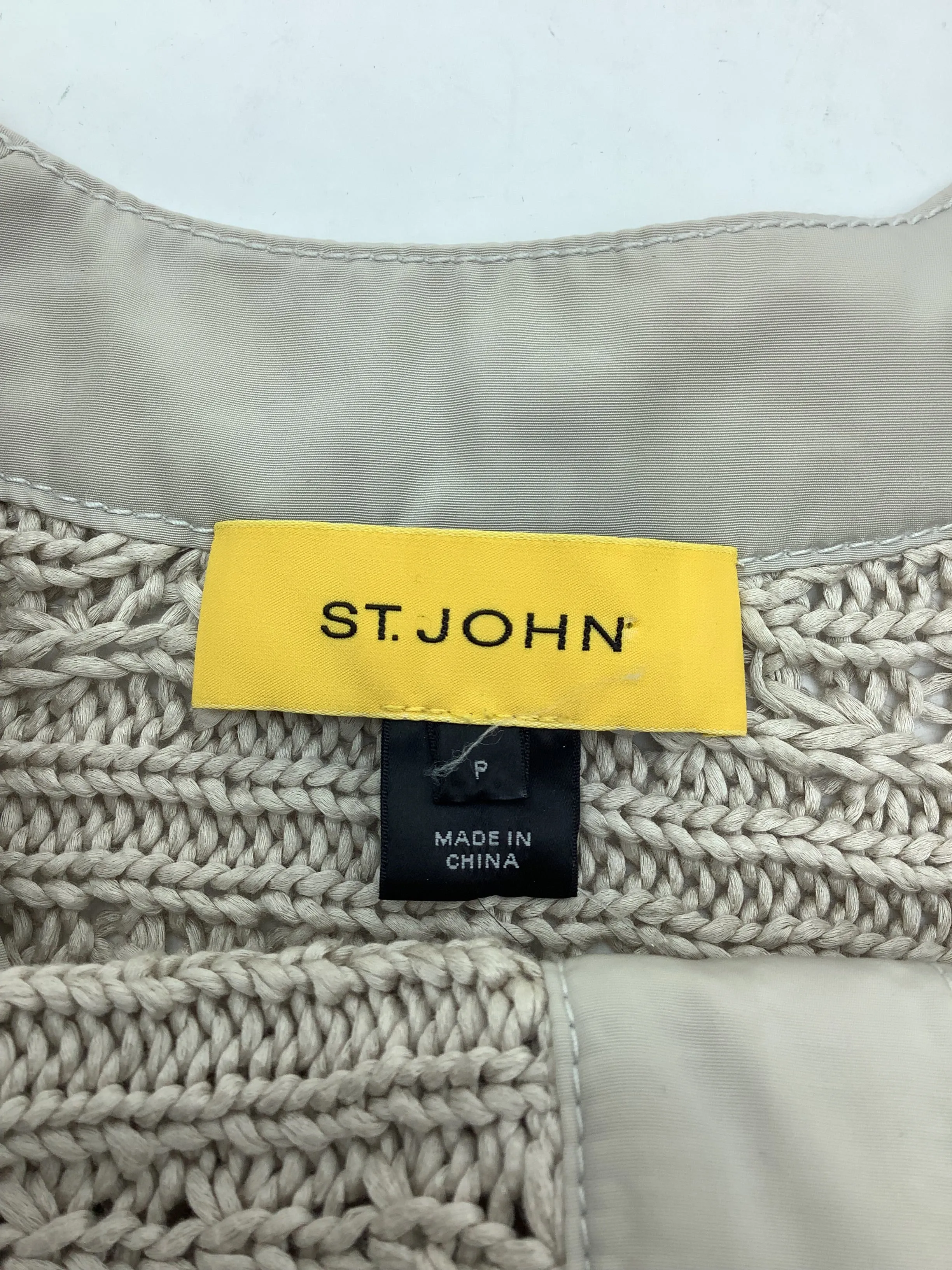St. John Cardigan Knitted Neutral