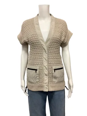 St. John Cardigan Knitted Neutral