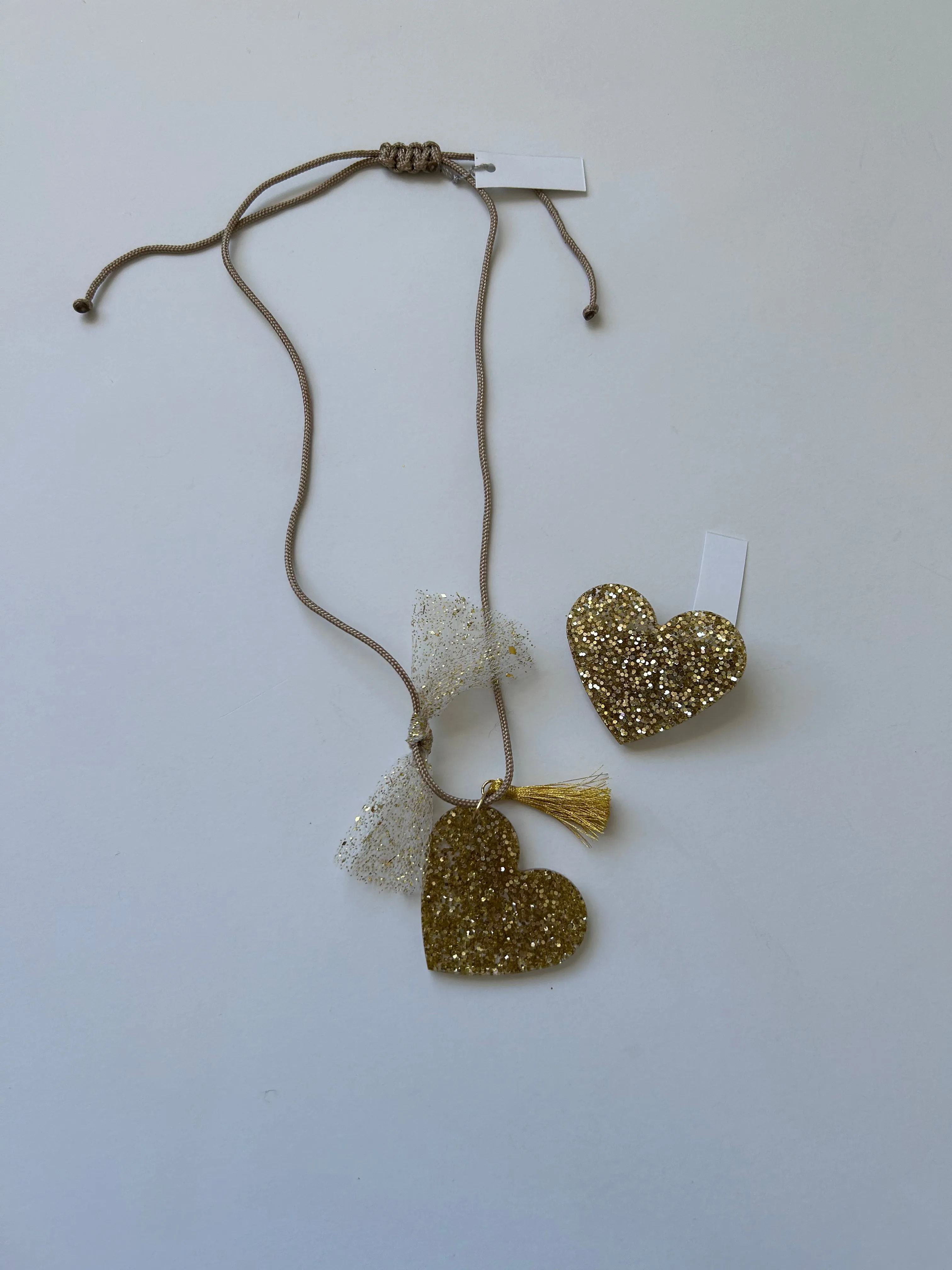 Star/heart/flower acrylic charm necklace