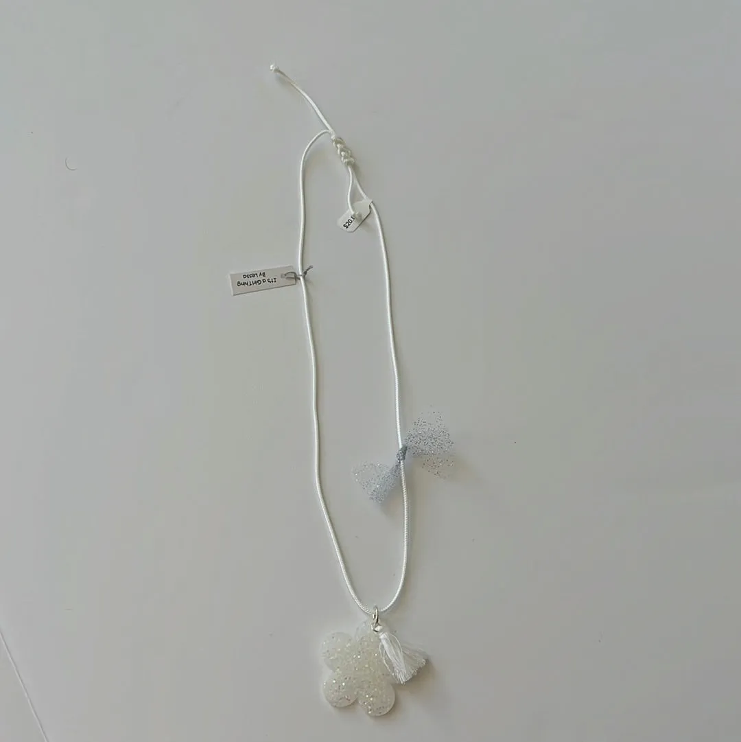 Star/heart/flower acrylic charm necklace