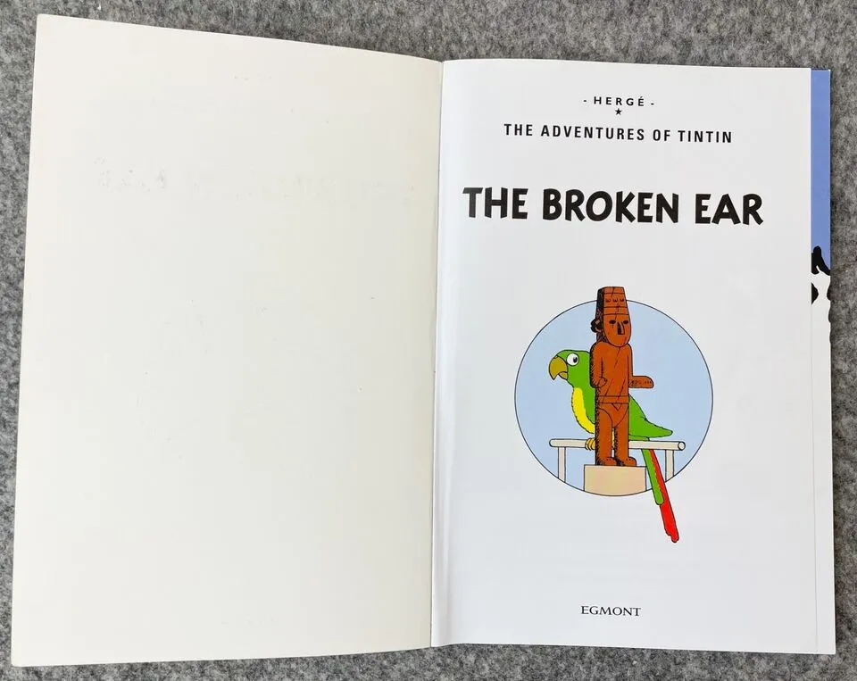 The Broken Ear - Tintin Young Readers Book UK 2013 Egmont Paperback Editions