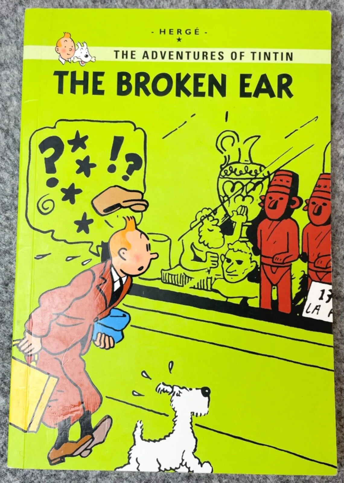The Broken Ear - Tintin Young Readers Book UK 2013 Egmont Paperback Editions