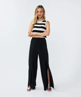 TROUSERS OVERLAP CRINKLE