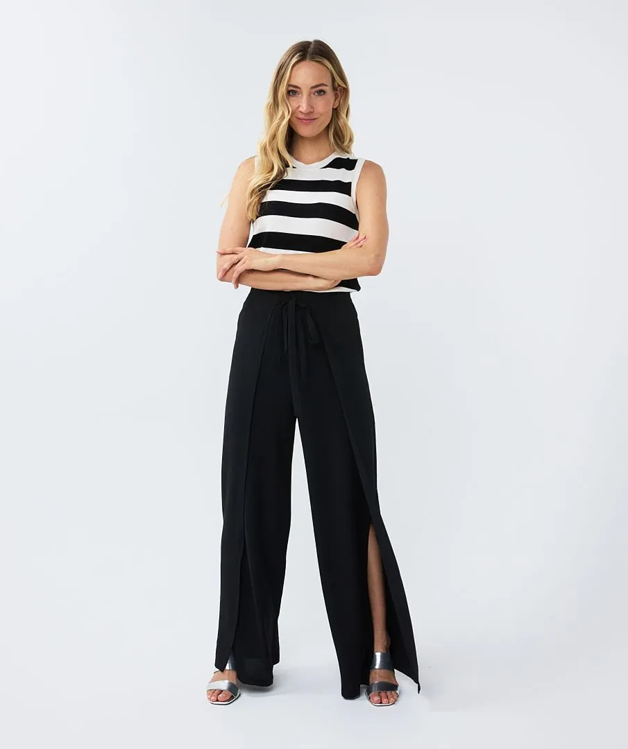 TROUSERS OVERLAP CRINKLE