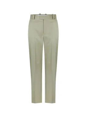 Twill Straight Trousers