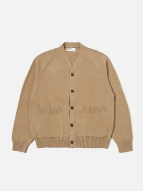 Universal Works David Cardigan Sand