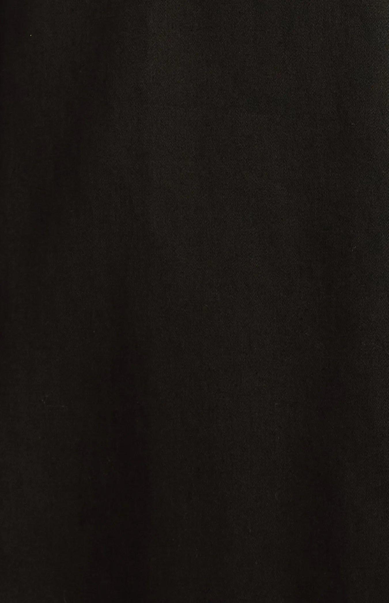 Vesper Snap Button Trench Coat - Black
