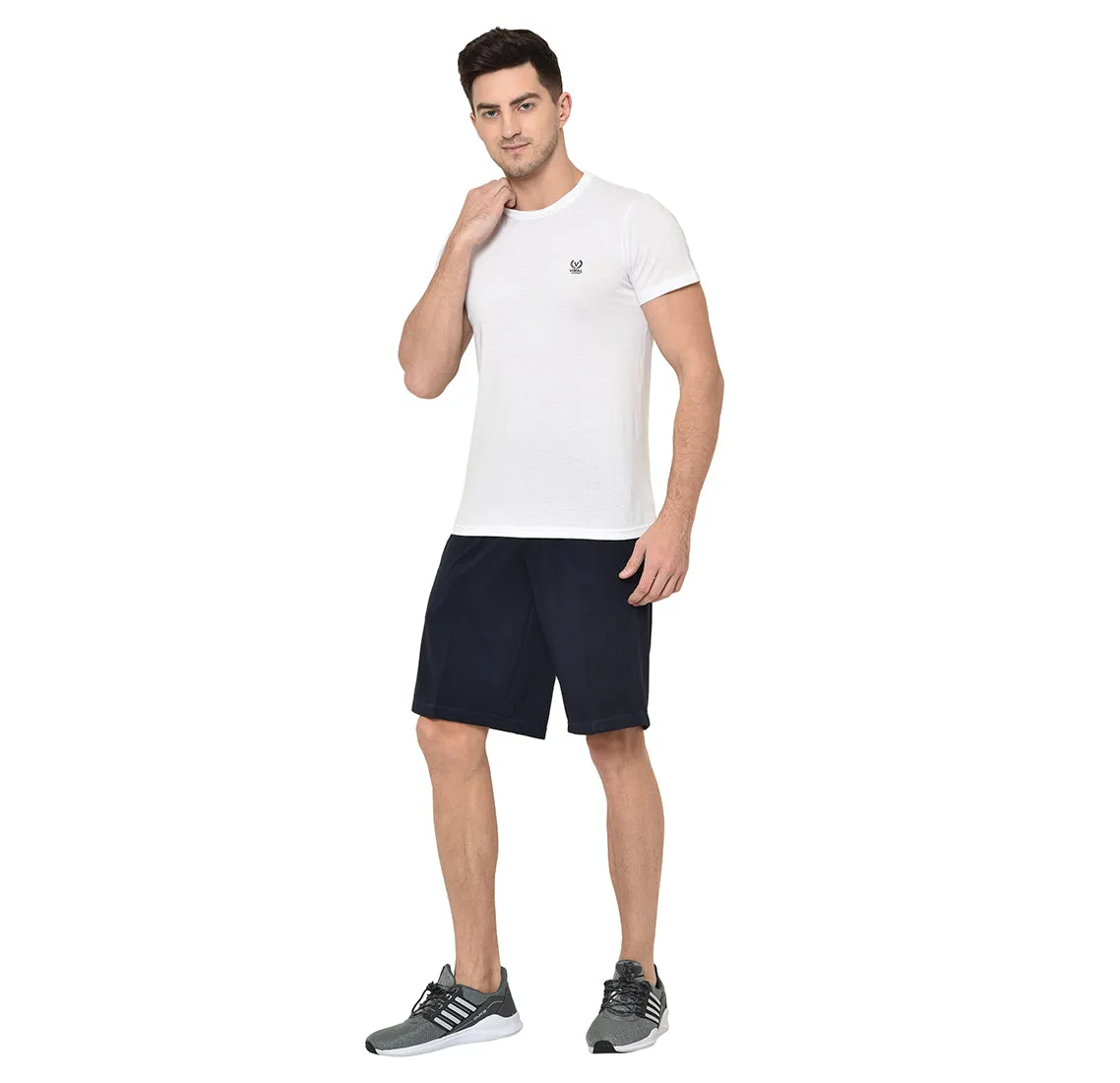 Vimal Jonney Dark Blue Shorts For Men's