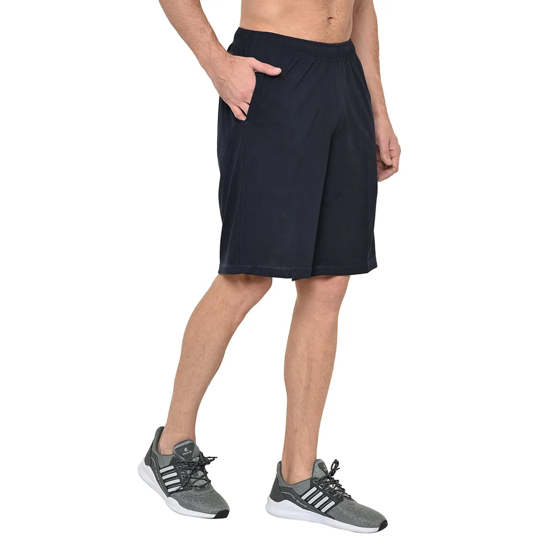 Vimal Jonney Dark Blue Shorts For Men's