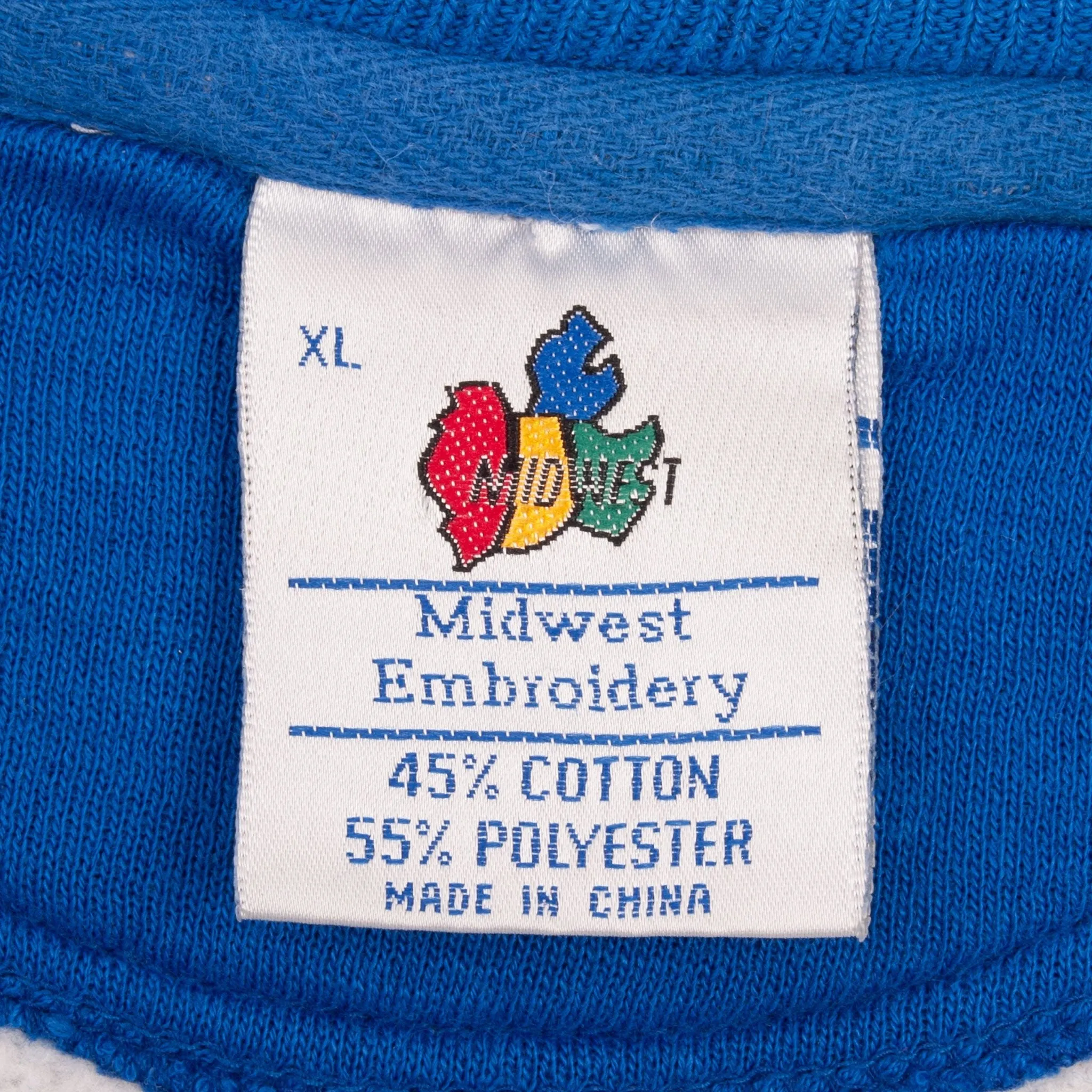 Vintage 1990s BYU Cougars Embroidered Sweatshirt - XL