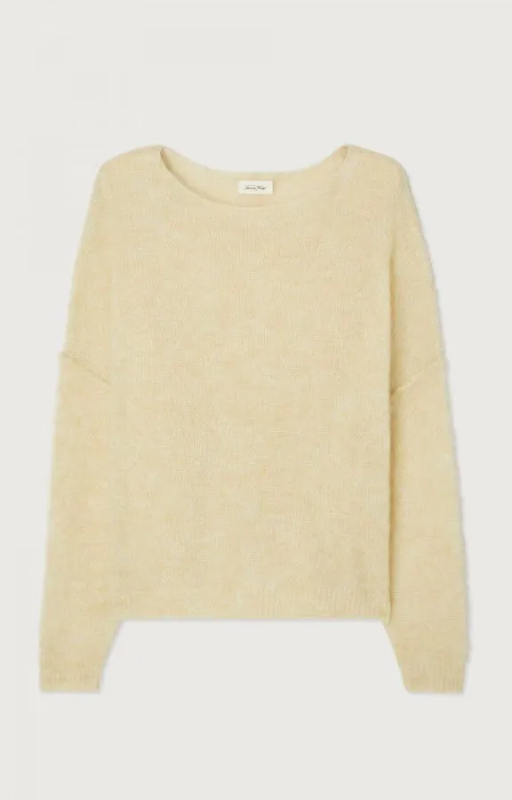 YANBAY PULLOVER - ECRU MELANGE
